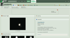 Desktop Screenshot of mosesdamonk.deviantart.com