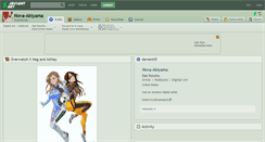 Desktop Screenshot of nova-akiyama.deviantart.com