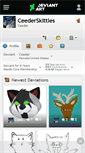 Mobile Screenshot of ceederskittles.deviantart.com