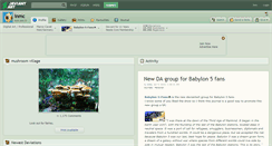Desktop Screenshot of inmc.deviantart.com