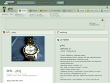 Tablet Screenshot of pfoj.deviantart.com