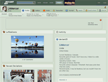Tablet Screenshot of lmmercer.deviantart.com