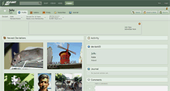 Desktop Screenshot of juiu.deviantart.com