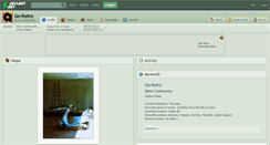 Desktop Screenshot of go-retro.deviantart.com