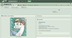 Desktop Screenshot of mangame-art.deviantart.com