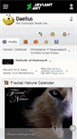 Mobile Screenshot of daellus.deviantart.com