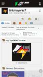 Mobile Screenshot of linkmayoras7.deviantart.com