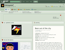 Tablet Screenshot of linkmayoras7.deviantart.com