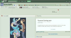 Desktop Screenshot of demon-dolphin.deviantart.com