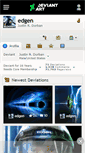 Mobile Screenshot of edgen.deviantart.com