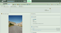 Desktop Screenshot of mordillo.deviantart.com