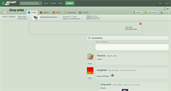 Desktop Screenshot of gimp-artist.deviantart.com
