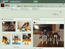 Tablet Screenshot of jyaden.deviantart.com
