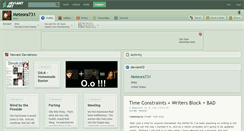 Desktop Screenshot of meteora731.deviantart.com