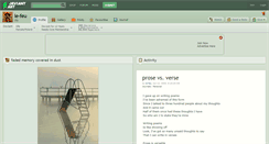 Desktop Screenshot of le-feu.deviantart.com