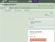 Tablet Screenshot of midget-in-mah-boxers.deviantart.com
