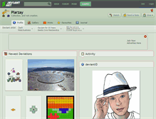 Tablet Screenshot of plarzay.deviantart.com