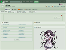 Tablet Screenshot of intelius.deviantart.com