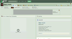 Desktop Screenshot of black--sword.deviantart.com