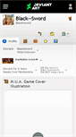 Mobile Screenshot of black--sword.deviantart.com
