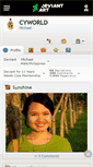 Mobile Screenshot of cyworld.deviantart.com