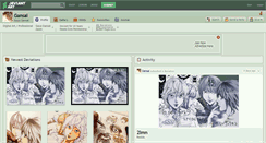 Desktop Screenshot of gansai.deviantart.com