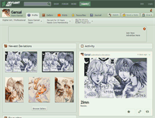 Tablet Screenshot of gansai.deviantart.com