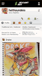 Mobile Screenshot of hellhoundess.deviantart.com
