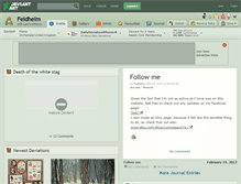 Tablet Screenshot of feidhelm.deviantart.com