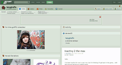 Desktop Screenshot of lazygiraffe.deviantart.com