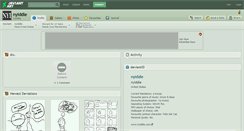Desktop Screenshot of nyiddle.deviantart.com