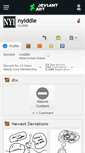 Mobile Screenshot of nyiddle.deviantart.com