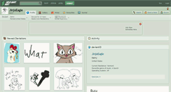 Desktop Screenshot of jinjoeagle.deviantart.com