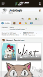 Mobile Screenshot of jinjoeagle.deviantart.com