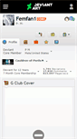 Mobile Screenshot of femfan1.deviantart.com