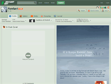 Tablet Screenshot of femfan1.deviantart.com