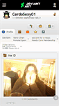 Mobile Screenshot of cerdosexy01.deviantart.com