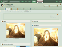 Tablet Screenshot of cerdosexy01.deviantart.com