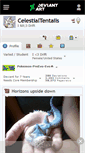 Mobile Screenshot of celestialtentails.deviantart.com