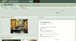 Desktop Screenshot of edsonjrdesign.deviantart.com