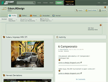 Tablet Screenshot of edsonjrdesign.deviantart.com