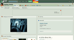 Desktop Screenshot of heather-woods.deviantart.com