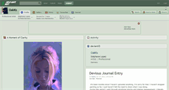 Desktop Screenshot of oakks.deviantart.com