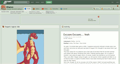 Desktop Screenshot of khanco.deviantart.com