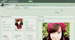 Desktop Screenshot of junicorn.deviantart.com