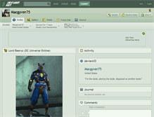 Tablet Screenshot of macgyver75.deviantart.com