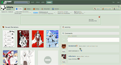 Desktop Screenshot of mituha.deviantart.com
