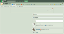Desktop Screenshot of daylightdarkle.deviantart.com