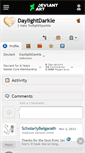 Mobile Screenshot of daylightdarkle.deviantart.com