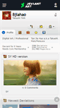 Mobile Screenshot of bjiahao.deviantart.com